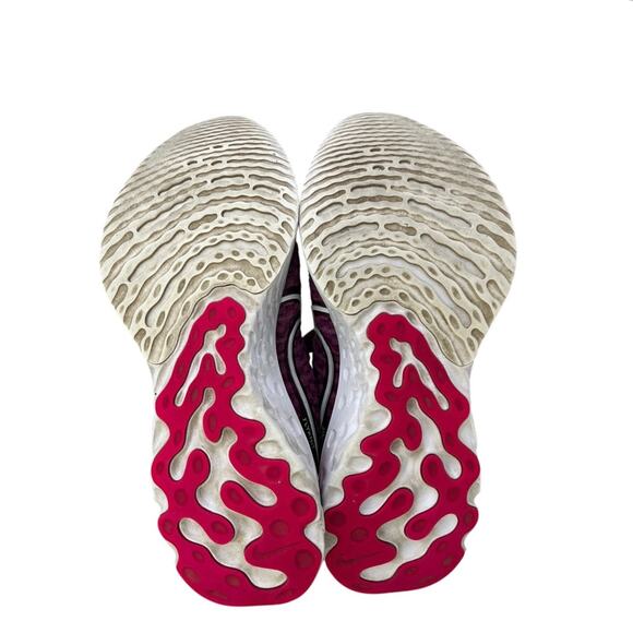 Nike React Infinity Run Flyknit 3 Women's Purple Athletic Sneakers Shoes Sz 6.5 - Picture 4 of 6